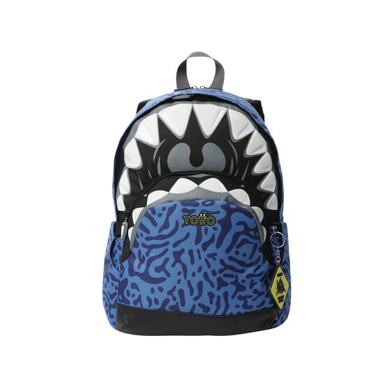 Kit escolar mochila + estuche Sharky image number 2